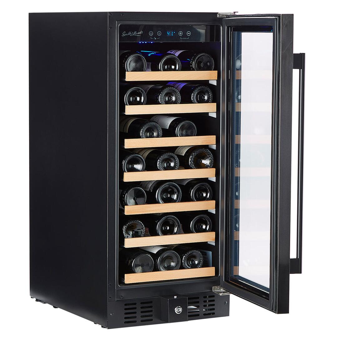 Smith and Hanks RE55007 Black Stainless Series Black Wine Cooler