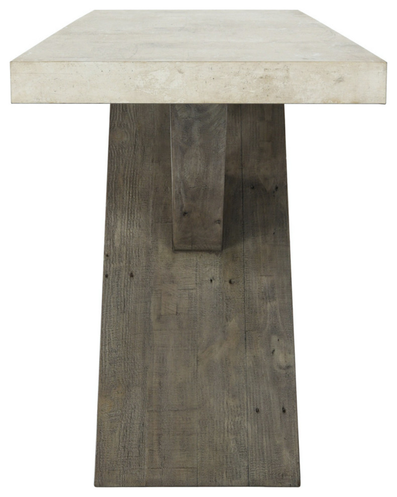 X Base Console Table   Farmhouse   Console Tables   by Design Mix Furniture  Houzz