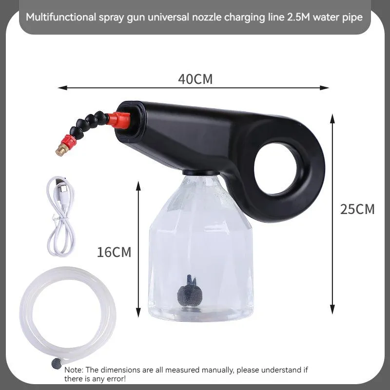 Electric Sterilizing Sprayer Garden Tools Household Watering Flower Spraying Multi purpose Spray Gun