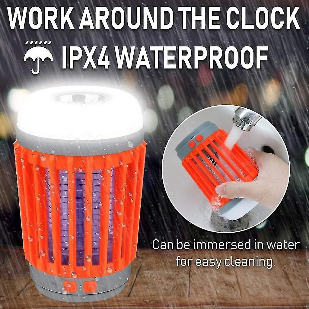 1 Pieces Led Camping Lamp Rechargeable， Tent Light Work Lamp With Suspension And Usb Cable Battery Powered Rechargeable Portable 2000 Lumens Tent Ligh