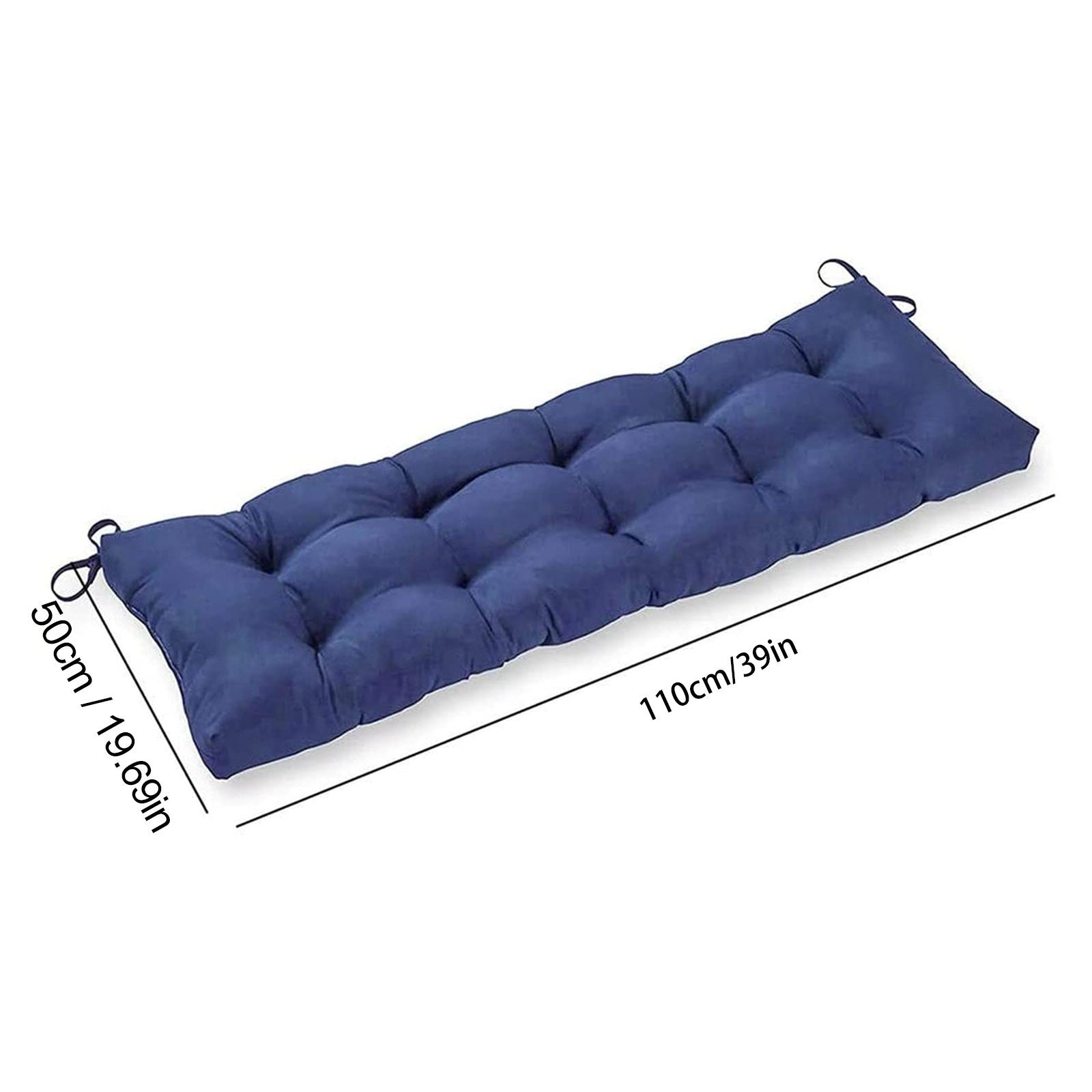 [Aligament] Outdoor Bench Cushion Cotton Garden Furniture Loveseat Cushion Patio Wicker Seat Cushions For Lounger Garden