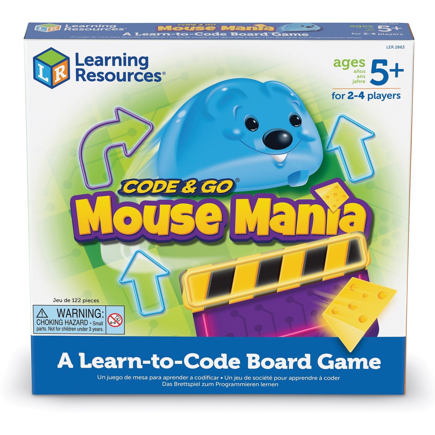 Code and Go Mouse Mania Board Game by Learning Resources LRNLER2863