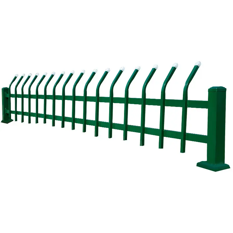 Garden Building Wrought Iron Steel Fencing Adjustable DIY Privacy Outdoor Metal Fence