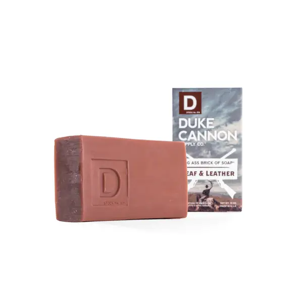 Duke Cannon Leaf and Leather Big Ass Brick of Soap