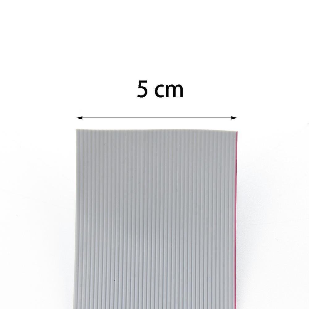 Born Pretty 1meter 40p 1.27mm Spacing Pitch Grey Flat Ribbon Cable 40 Pin 28awg Wire For Idc Fc 2.54mm Connector