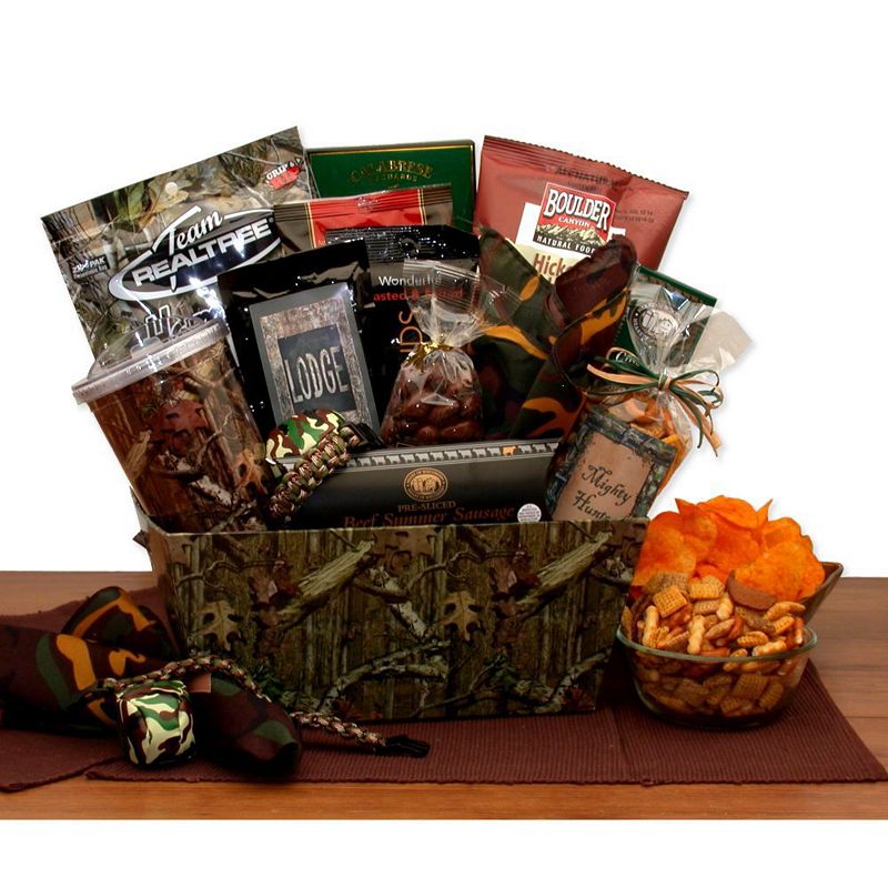 GBDS It's A Camo Thing Gift Set- gift for a man - fishing gift basket