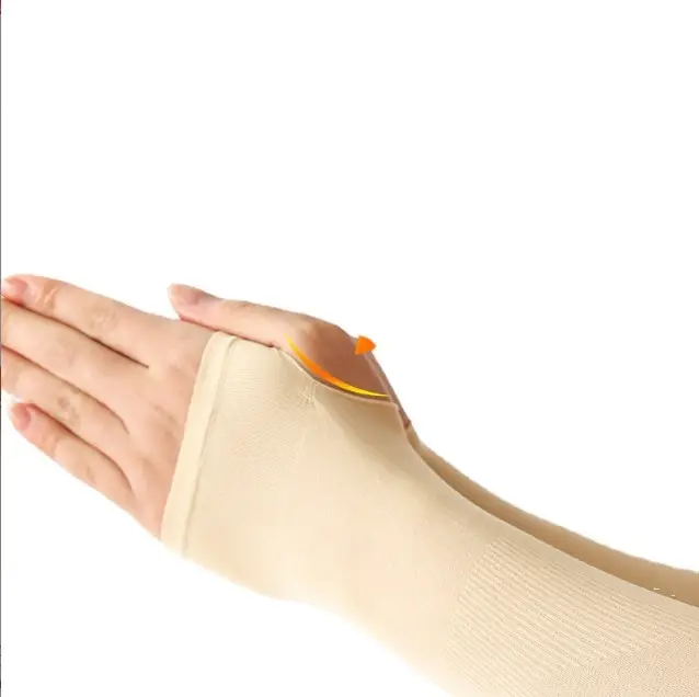 Wholesale spandex sleeves / sunblock arm sleeves /protective arm sleeve