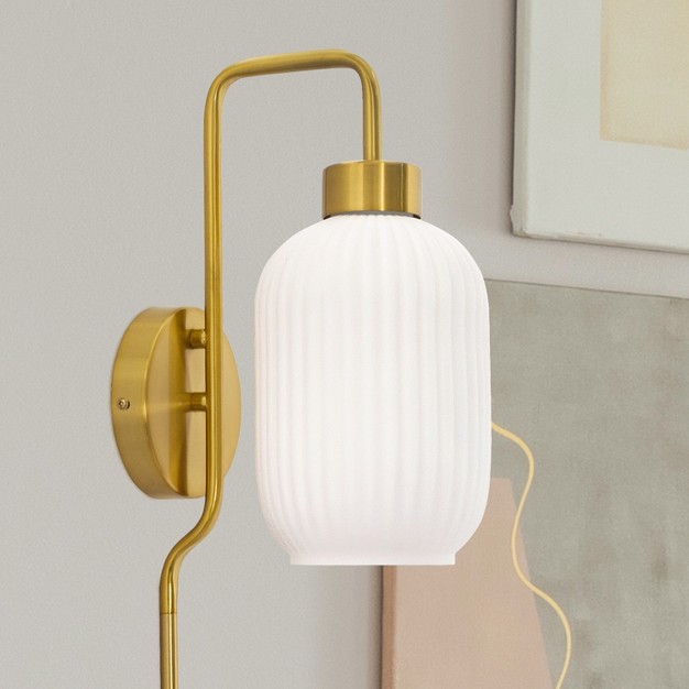 Otto Retro Wall Sconce White River Of Goods