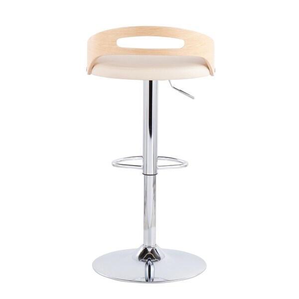 Carson Carrington Simon Adjustable Bar Stool (Set of 2)