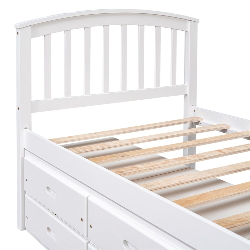 Taylor   Olive Freesia Twin size Storage Bed