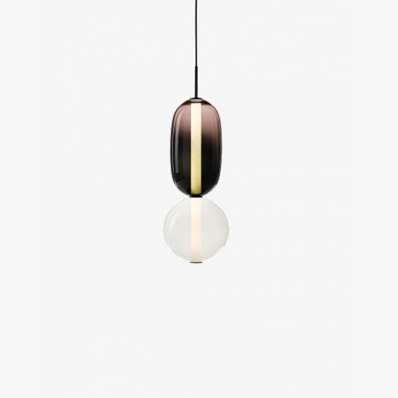 Candied Glass Combo Pendant Light