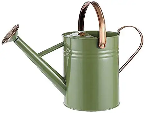 Garden Supplies Watering Can Galvanized Metal Water Can With Long Shower Watering Pot Custom Logo Water Can For Wholesale