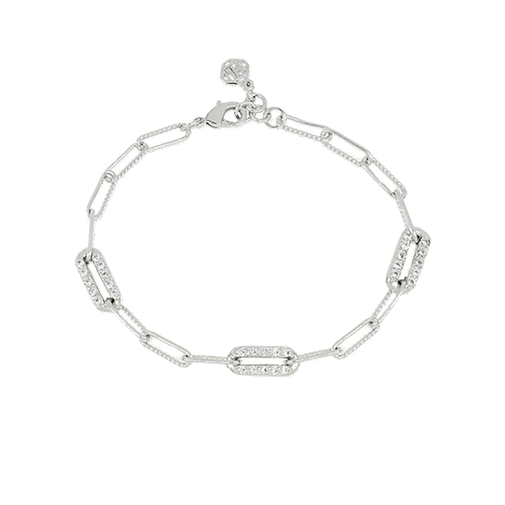 John Medeiros  Diamante 3 Station Pavé Bracelet 7.5