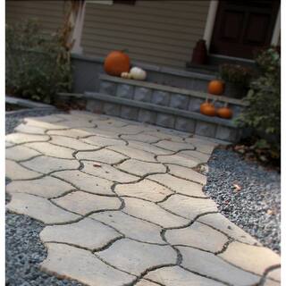 Nantucket Pavers Berkshire 13 in. x 19 in. Tan Variegated Irregular Paver Kit (60-Pieces per Pallet) 21904