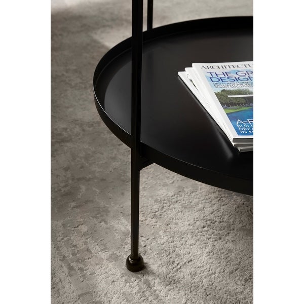 Kate and Laurel Nira Metal Coffee Table