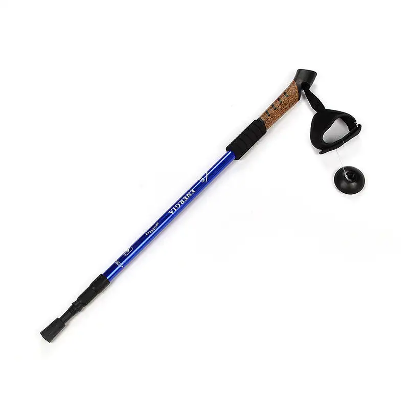 Hiking Trekking Ergonomic Portable Multifunctional Collapsible Poles Walking Sticks