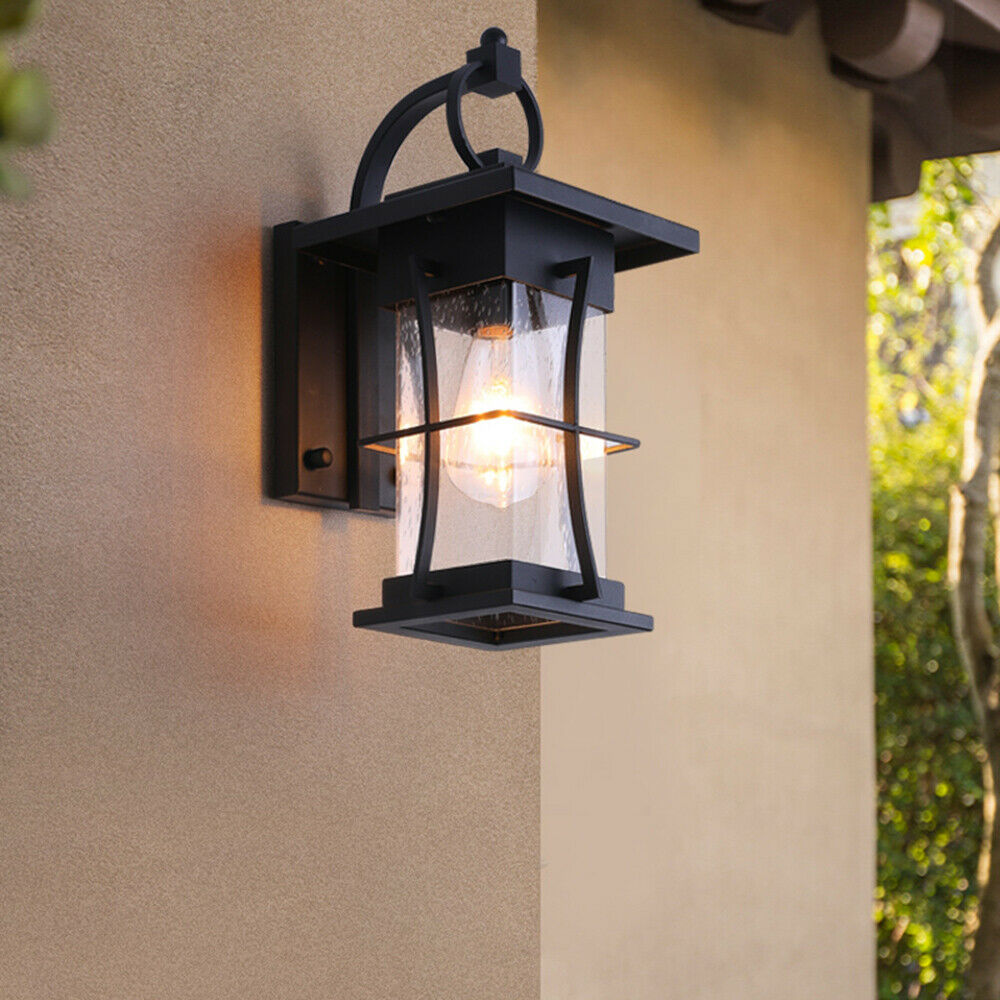 Outdoor Wall Lantern Sconce Porch Lamp Wall Light Fixtures Exterior Waterproof Outdoor Wall Light Retro Exterior Lantern Sconce Industrial Porch Patio Lamp Wall Light Fixture Exterior Lighting Lamp