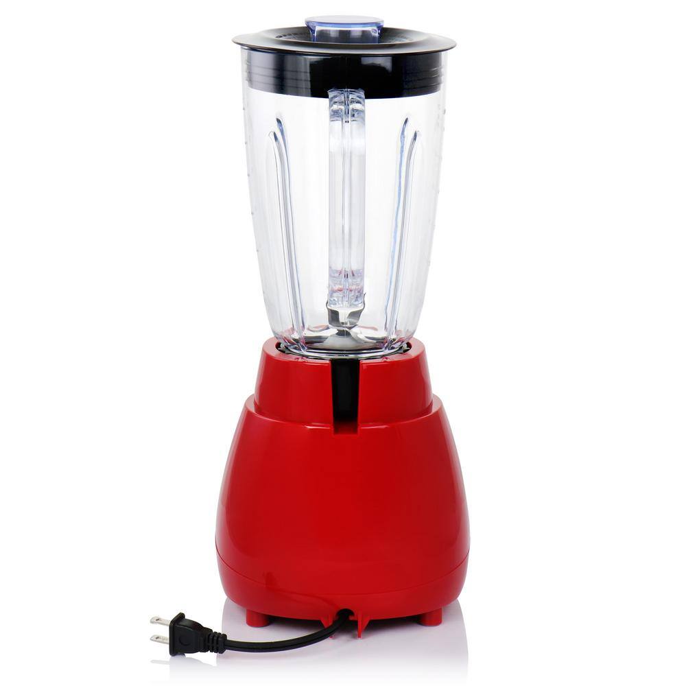 Better Chef 50 oz. 10-Speed Red 350-Watt Blender with Plastic Jar 985115665M