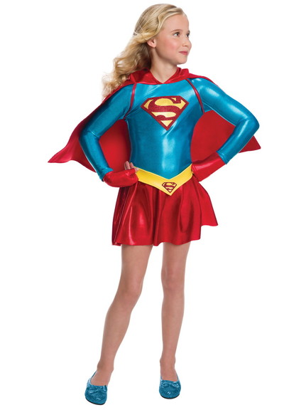 Rubies 274201 Girls Supergirl Costume S