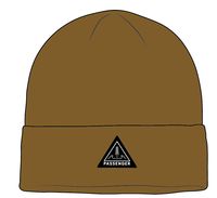 Core Recycled High-Top Beanie - Golden Brown