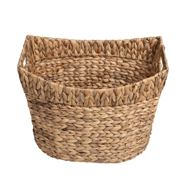 Honey can do 3pc L Nesting Natural Baskets