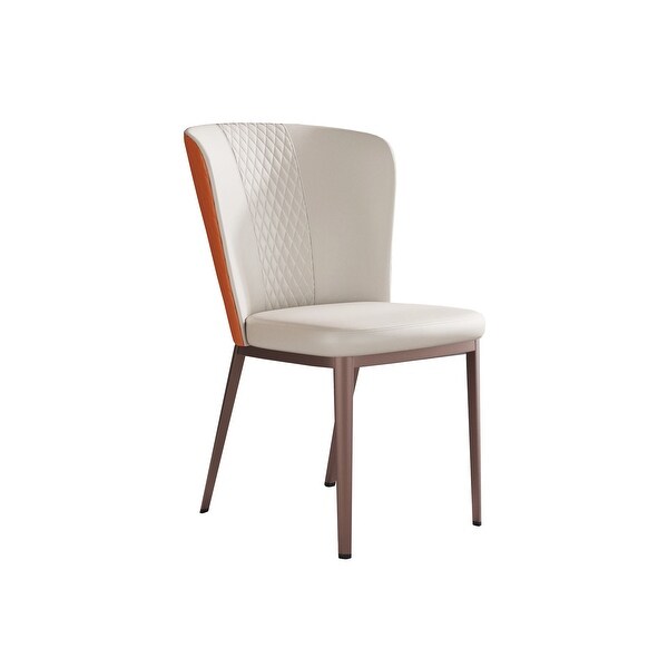 Set of 2 Dining Chairs Accent Modern Upholstered Chairs