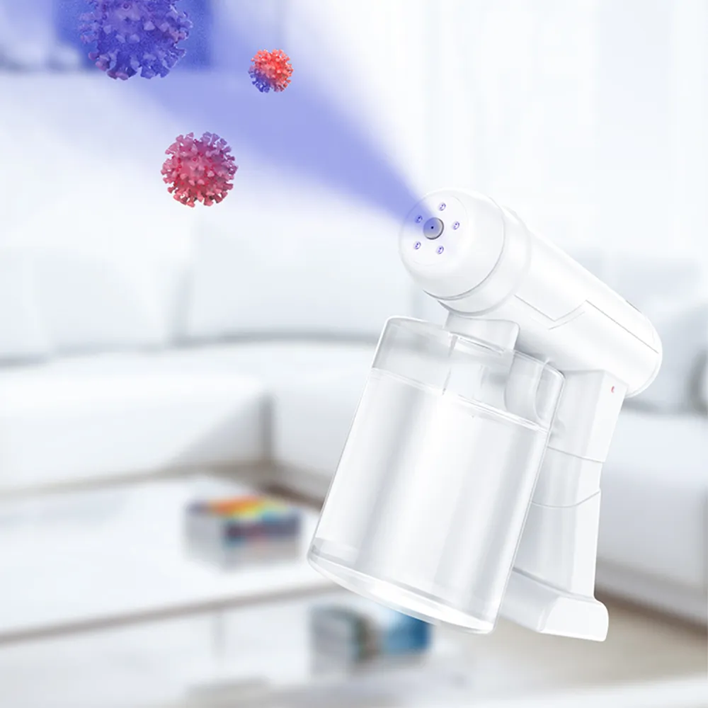 Diymore Mini 1L 1500W Remote Control Disinfection Fogger Machine Pump Sterilization Sprayer Smoke Machine for Nano Fog Machine