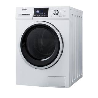 Summit Appliance 2.7 cu. ft. All-in-One Washer and Electric Ventless Dryer in White SPWD2202W