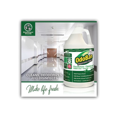 Odoban Concentrated Odor Eliminator and Disinfectant  ODO911062G4EA