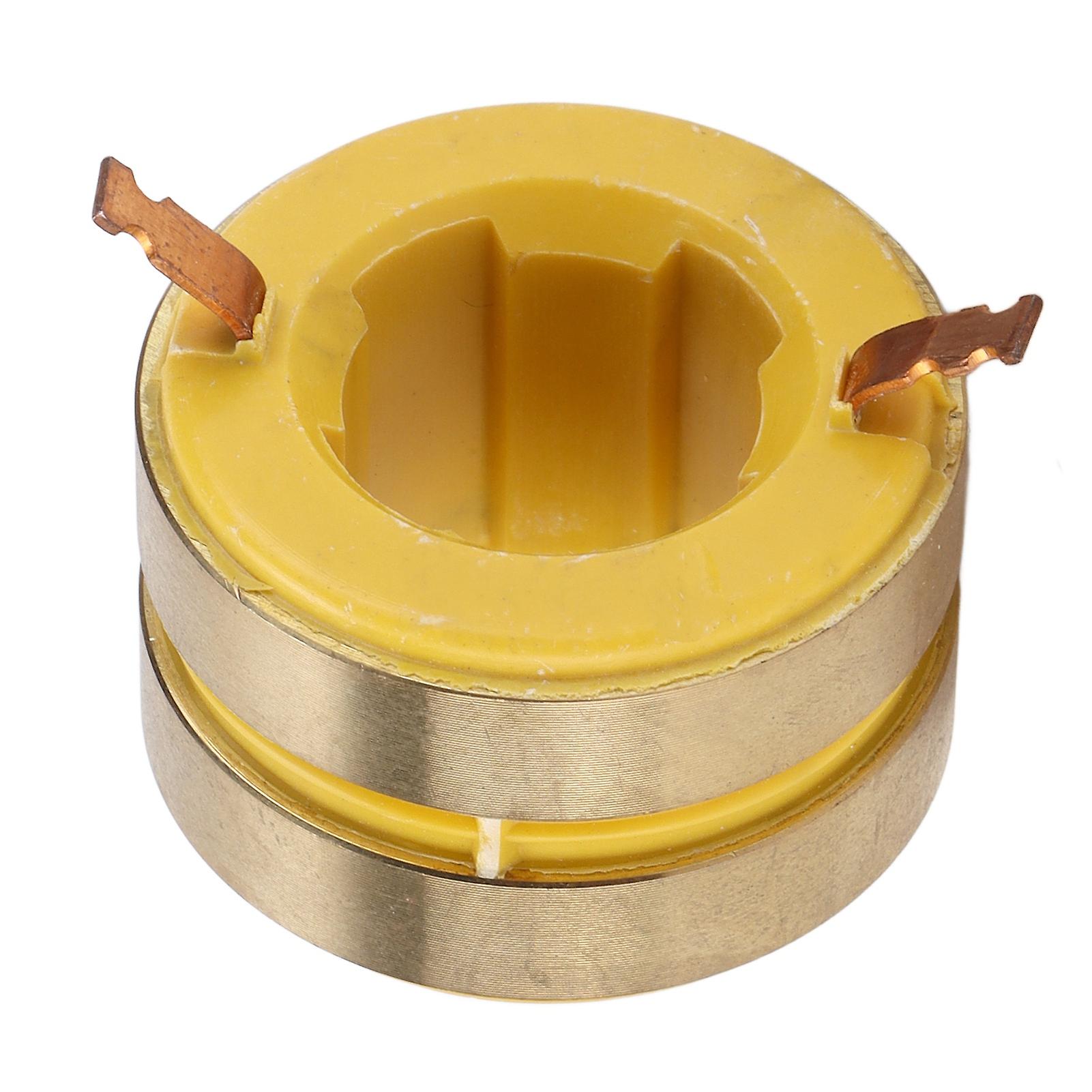 Slip Ring Brass Conductive Collector 2 Way 22mm Id 38mm Od For 168f Gasoline Generator