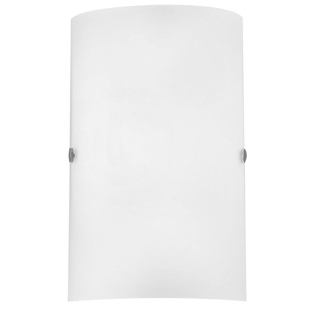 Eglo 85979 Troy 3 Modern Nickel & Frosted Glass Wall Light