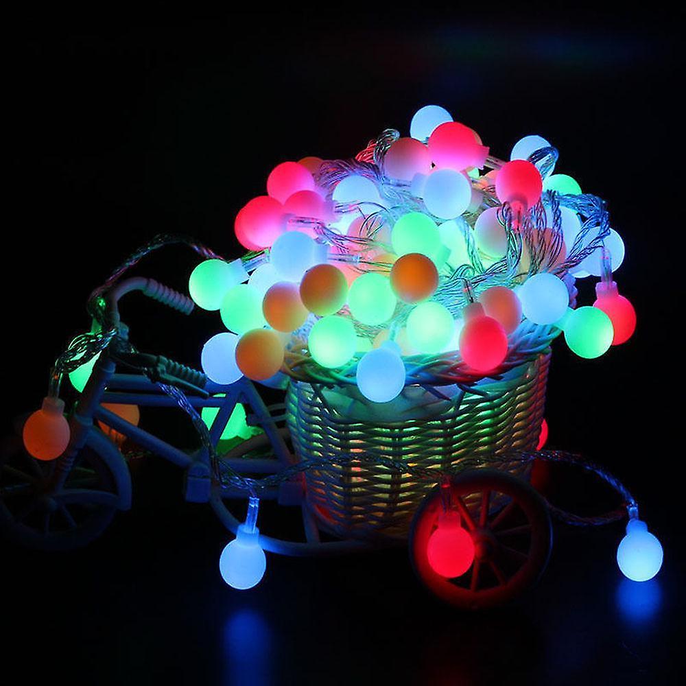 LED String Lights Christmas String Lights Battery Power Ball Fairy String Light Decorative Lamp