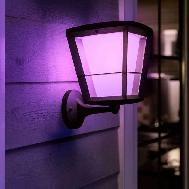 Philips Hue Econic Outdoor White amp Color Wall Lantern