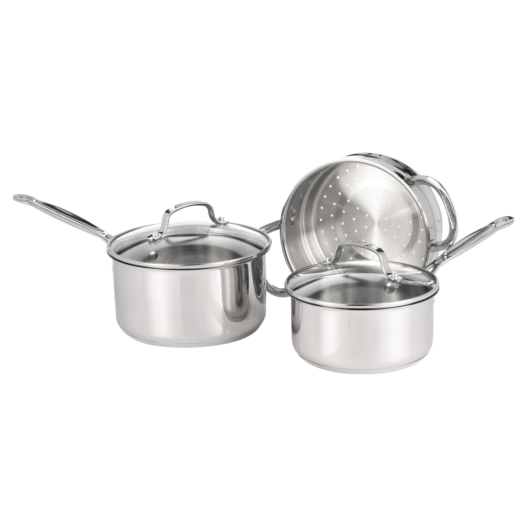 Cuisinart Chef's Classic Stainless Steel 11 Piece Cookware Set (77-11G)