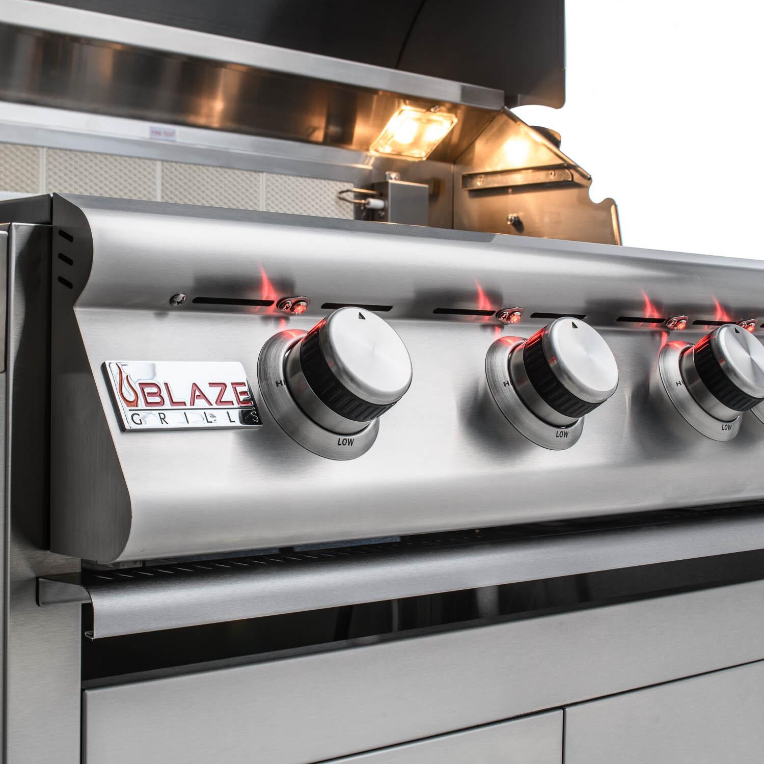 Blaze Prem. LTE 40-in Built-in LP Grill | BLZ-5LTE2-LP