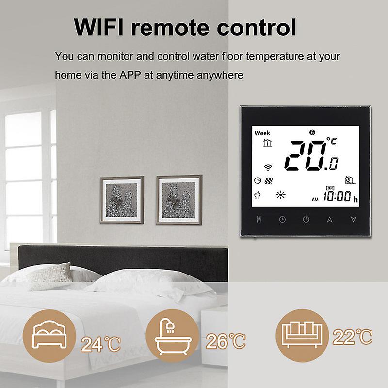 Water Heating Thermostat Electric Heating Ga/gb/gc Boiler Wifi/app/voice Control