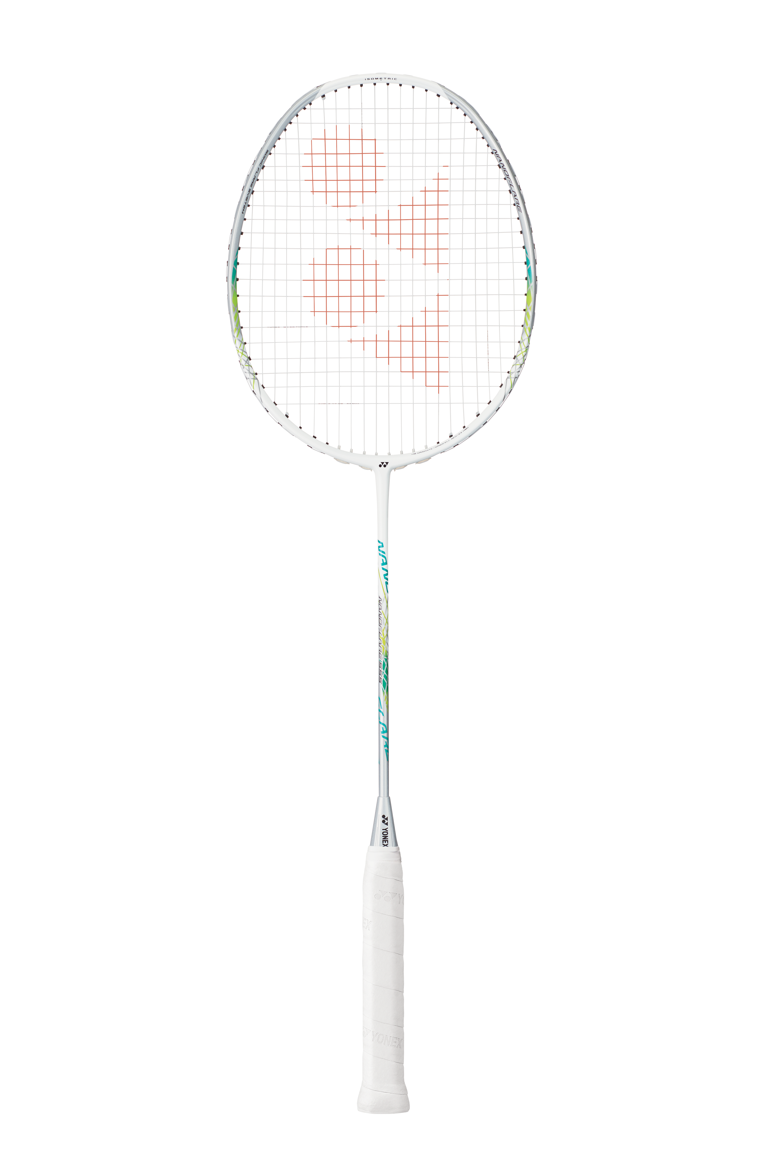 Yonex Nanoflare 555 Badminton Racket Pre-Strung (Matte White)