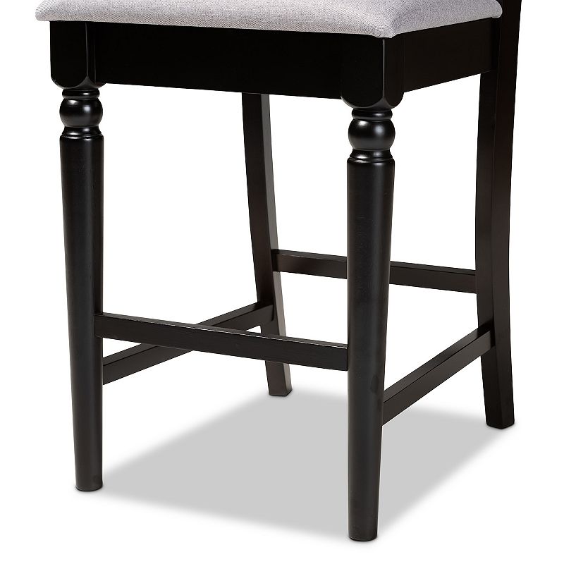 Baxton Studio Arden Counter Stool 2-piece Set