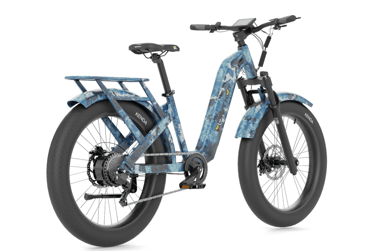 Quietkat Villager 500W 48V Step Thru Electric Mountain Bike