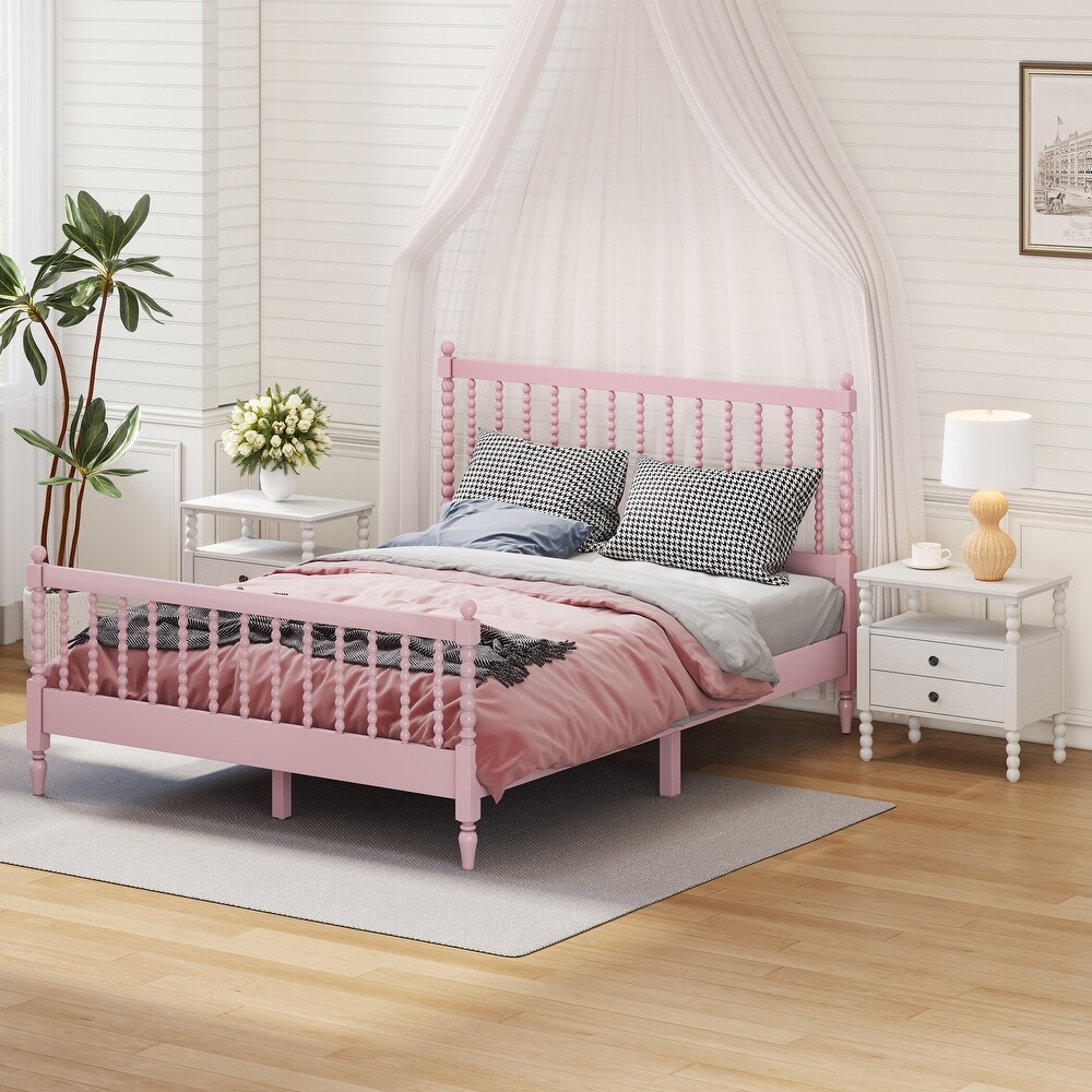 3 Pieces Bedroom Sets Queen Size Bed with 2 Nightstands