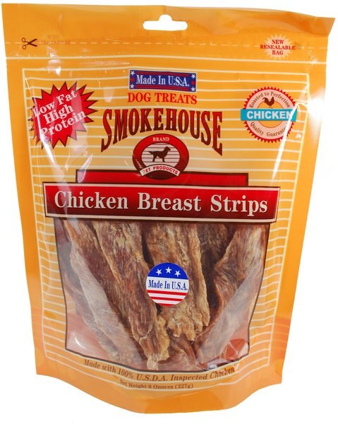 Smokehouse USA Chicken Breast Strips Dog Treats