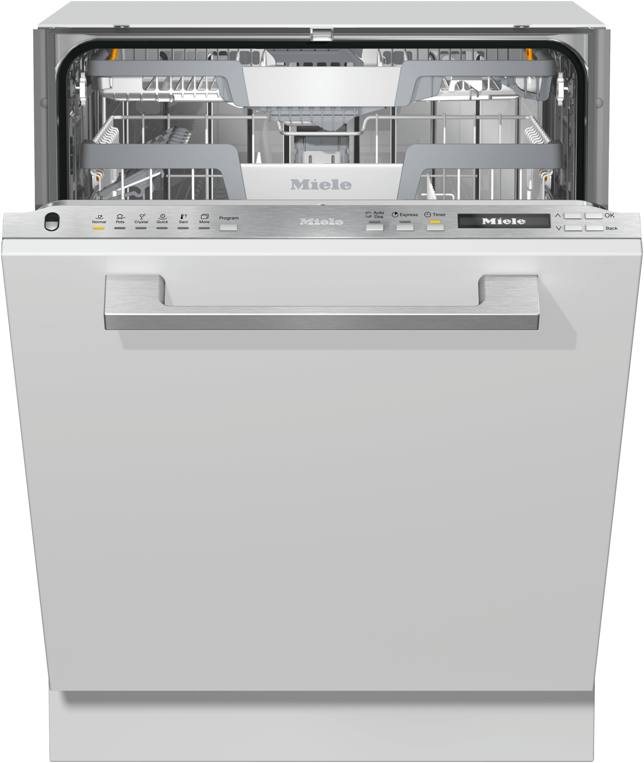 Miele G7166SCVIXXLAUTODOSSTAINLESSSTEEL G 7166 Scvi Xxl Autodos - Fully-Integrated, Full-Size Dishwasher With Automatic Dispensing Thanks To Autodos With Integrated Powerdisk.