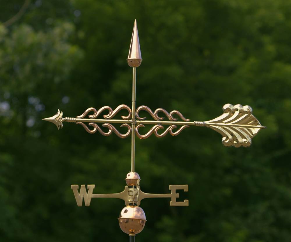 Smithsonian Arrow Weathervane， Pure Copper - 34