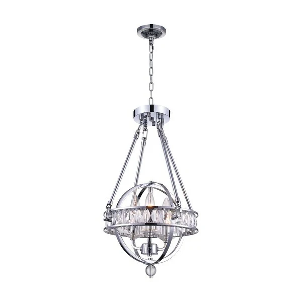 Arkansas 3 Light Mini Chandelier With Chrome Finish Shopping - The Best Deals on Chandeliers