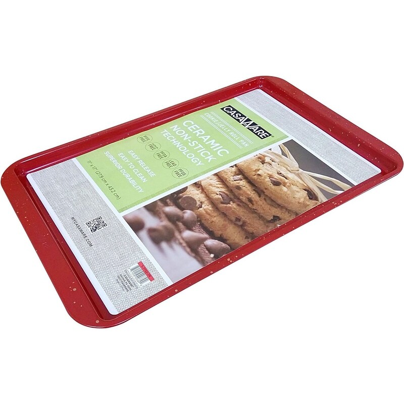 casaWare 3pc Multi Size Cookie Sheet/Jelly Roll Pan Set