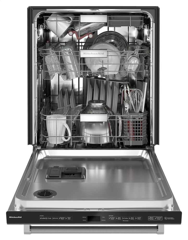 Kitchenaid KDTM804KBS 44 Dba Dishwasher With Freeflex™ Third Rack And Led Interior Lighting - Black Stainless Steel With Printshield™ Finish