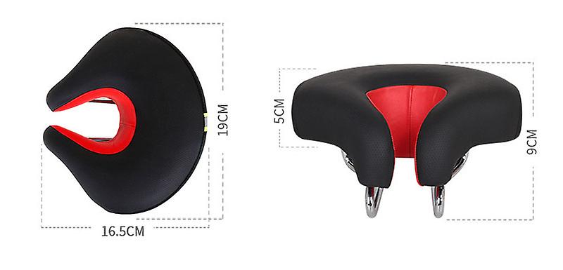 Comfortable Ergonomic Shockproof Mountain Bike Saddle Soft Thick Shock Absorbing Bicycle Seat Cycling Seat