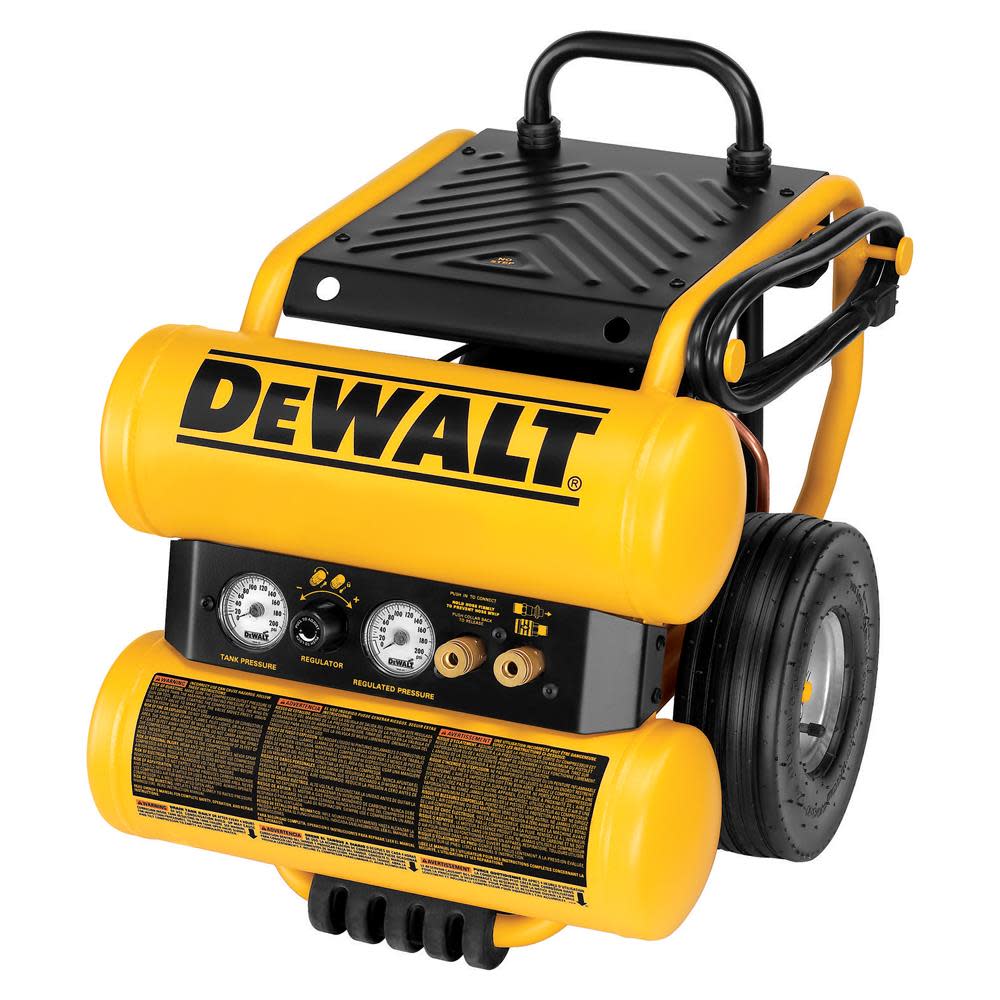 DEWALT Heavy-Duty 1.1 HP 4 Gallon Electric Air Compressor (D55154) D55154 from DEWALT