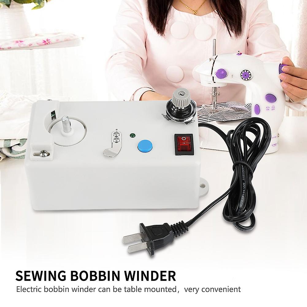 Electric Bobbin Winder Automatic Thread Sewing Machine Accessory Cn Plug 220v