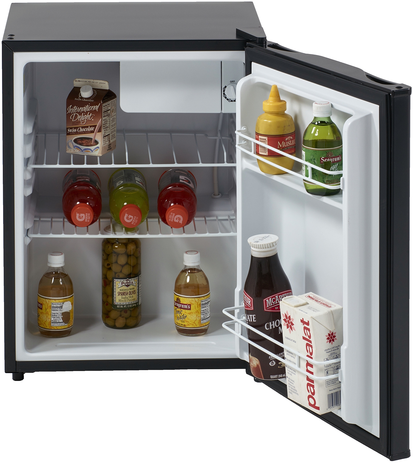 Avanti 2.4 Cu. Ft. Black Refrigerator With Chiller Compartment